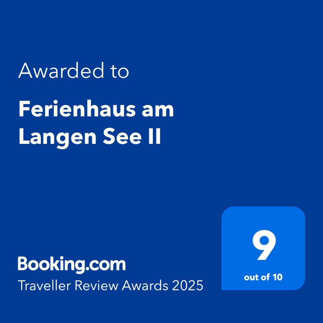 Ferienhaus Am Langen See II Heidesee 外观 照片
